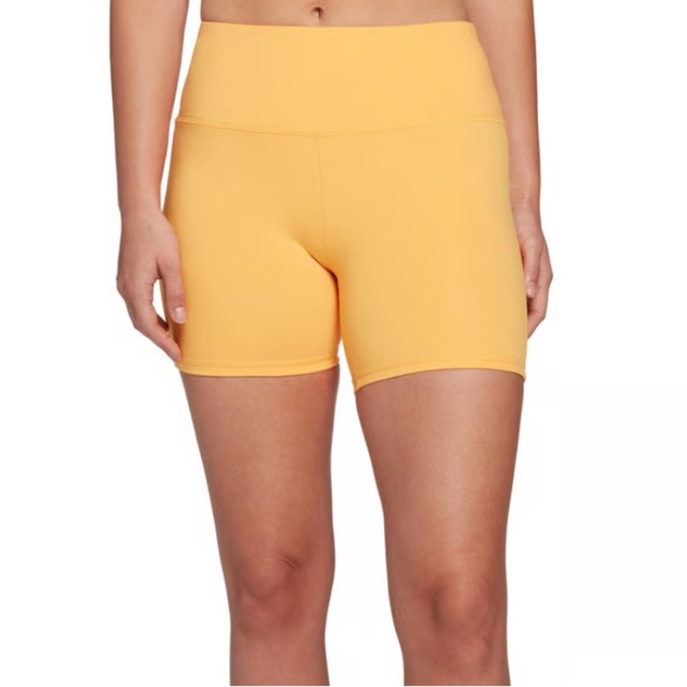 DSG Momentum High Rise Short Light Tangerine 5" Inseam Women’s Large Performance